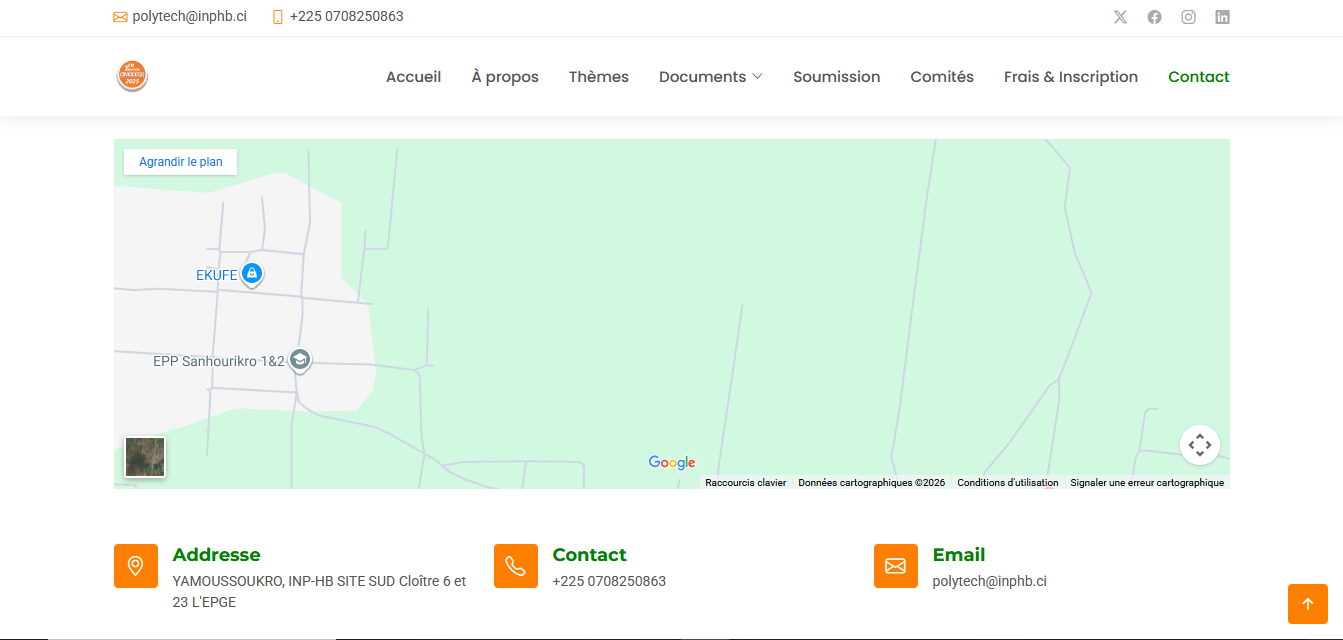 Site de Conference